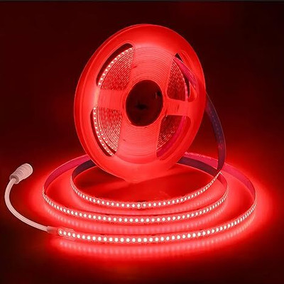 SAVORADE 240 LEDs 5 m Red Steady Strip Rice Lights(Pack of 1)