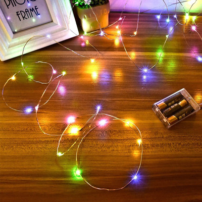 XERGY 100 LEDs 10 m Multicolor Steady String Rice Lights(Pack of 1)