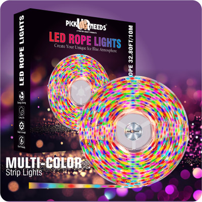 Sunaze 138 LEDs 10 m Multicolor Color Changing Strip Rice Lights(Pack of 1)
