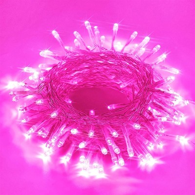 ASIDEA 36 LEDs 15 m Pink Steady Bulb Rice Lights(Pack of 1)