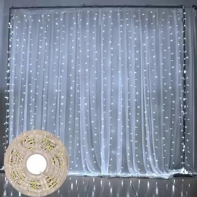 REPISH 325 LEDs 39 m White Steady String Rice Lights(Pack of 1)