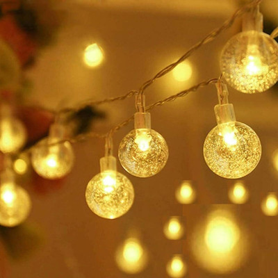 CARTSPACE 20 LEDs 4 m Yellow Steady Bulb Rice Lights(Pack of 1)