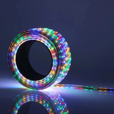 Rufous 360 LEDs 5 m Multicolor Steady Strip Rice Lights(Pack of 1)