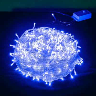 WBD 22 LEDs 10 m Blue Steady Bulb Rice Lights(Pack of 1)