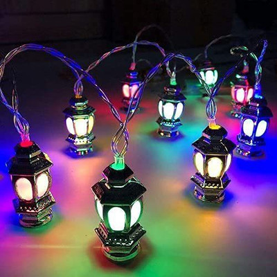 Nirvaana 14 LEDs 4 m Silver Steady Lantern Rice Lights(Pack of 1)