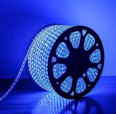 Clive 2400 LEDs 20 m Blue Steady Strip Rice Lights(Pack of 1)