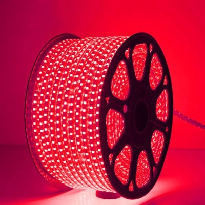 inooBeam 2402 LEDs 30.015 m Red Steady String Rice Lights(Pack of 1)