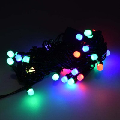DeoDap 36 LEDs 9 m Multicolor Color Changing String Rice Lights(Pack of 1)