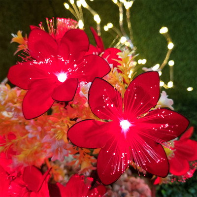 unbrand 20 LEDs 4 m Red Steady Flower Rice Lights(Pack of 1)
