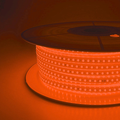 BellGrey 1200 LEDs 10 m Orange Steady Strip Rice Lights(Pack of 1)