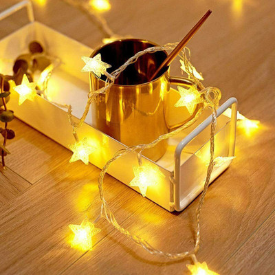 WunderVoX 20 LEDs 2.41 m Transparent Steady Star Rice Lights(Pack of 1)