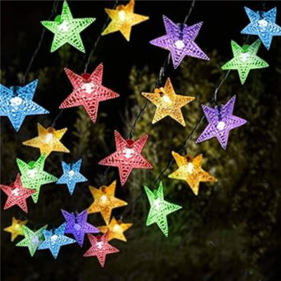 Kingdom 40 LEDs 10 m Multicolor Steady Star Rice Lights(Pack of 1)