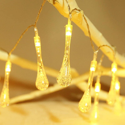 Brightlance 16 LEDs 4 m Yellow Steady Water Drop Rice Lights(Pack of 1)