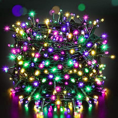 TECHGEAR 84 LEDs 21 m Multicolor Flickering Bulb Rice Lights(Pack of 1)