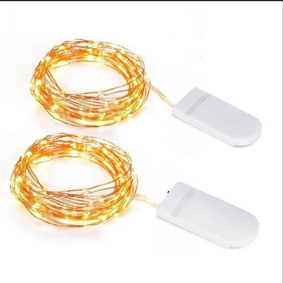 XERGY 20 LEDs 2 m Yellow Steady String Rice Lights(Pack of 2)