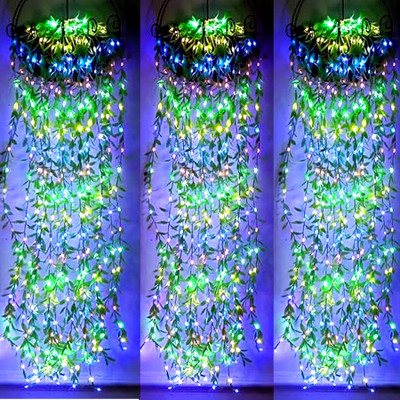 SellRider 200 LEDs 3.5 m Multicolor Flickering Leaf Rice Lights(Pack of 1)