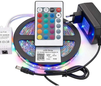 Trendy Styler 115 LEDs 3 m Multicolor Color Changing, Flickering, Steady Strip Rice Lights(Pack of 1)