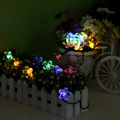 inooBeam 16 LEDs 3.013 m Multicolor Steady Flower Rice Lights(Pack of 1)