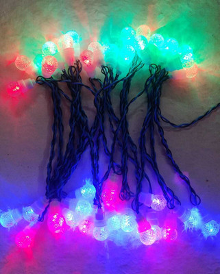 A.S.D. Electronics 40 LEDs 8.534 m Multicolor, Red, Green, Blue Color Changing, Flickering String Rice Lights(Pack of 1)