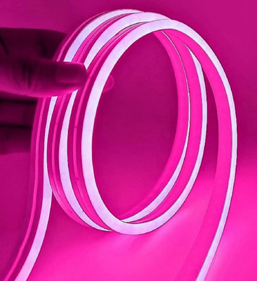 Steko 120 LEDs 1 m Pink Steady Strip Rice Lights(Pack of 1)