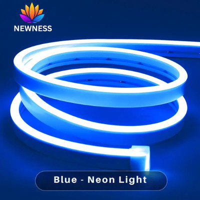 Newness 500 LEDs 4 m Blue Steady Strip Rice Lights(Pack of 1)