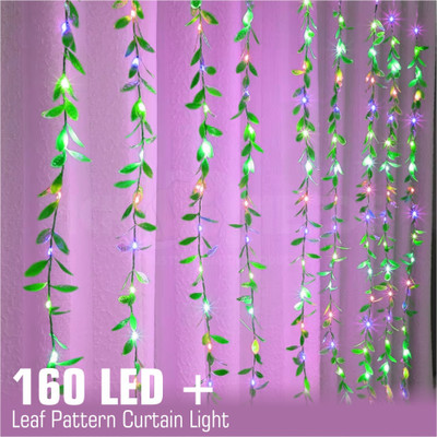 Pick Ur Needs 1 LEDs 3 m Multicolor Color Changing Leaf Rice Lights(Pack of 1)