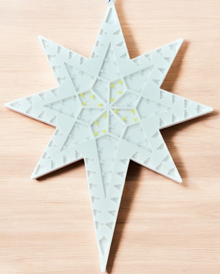 HASRU 14 LEDs 3.5 m Yellow Flickering Star Rice Lights(Pack of 1)