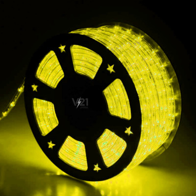 Zenvira 555 LEDs 5 m Yellow Steady Strip Rice Lights(Pack of 1)