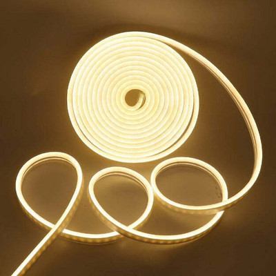 MR VAJANI 120 LEDs 4.98 m Gold Steady String Rice Lights(Pack of 1)