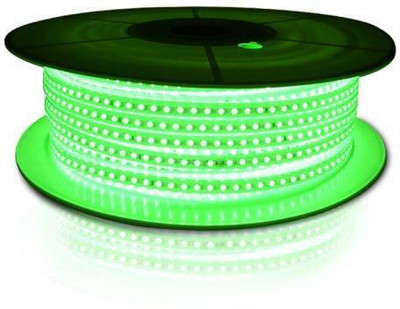 WBD 1200 LEDs 15 m Green Steady Strip Rice Lights(Pack of 1)