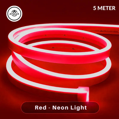 Newness 300 LEDs 5 m Red Steady Strip Rice Lights(Pack of 1)