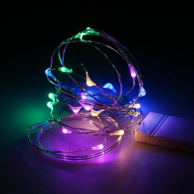 TurboTraders 20 LEDs 1.98 m Multicolor Steady Water Drop Rice Lights(Pack of 1)