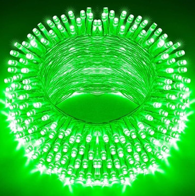 ELECRTIC ELITE 40 LEDs 12 m Green Steady String Rice Lights(Pack of 1)