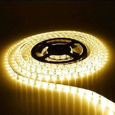 SEETASTIC 120 LEDs 5 m Yellow Steady Strip Rice Lights(Pack of 1)