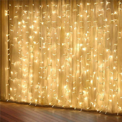 Local Charm 140 LEDs 12.5 m Gold Steady String Rice Lights(Pack of 5)