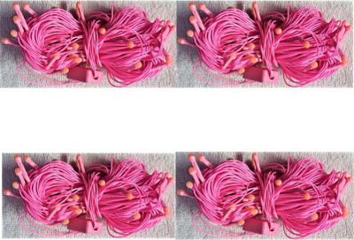 Local Charm 84 LEDs 13 m Pink Steady String Rice Lights(Pack of 4)