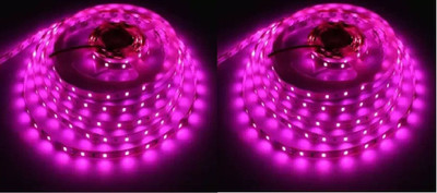 Meira Jewellery 240 LEDs 4 m Pink Steady Strip Rice Lights(Pack of 2)