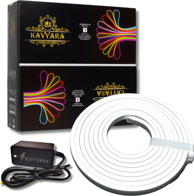 KAVYARA 600 LEDs 5 m White Steady Strip Rice Lights(Pack of 1)