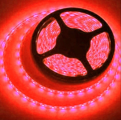 Wizzo 205 LEDs 4 m Red Steady Strip Rice Lights(Pack of 1)