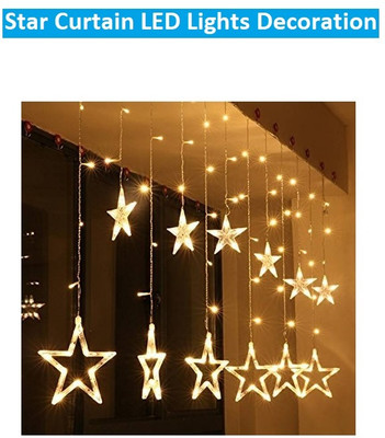 Sauran 35 LEDs 3 m White Steady Star Rice Lights(Pack of 1)