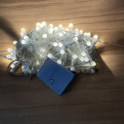 HASRU 42 LEDs 10 m Multicolor Steady Candy Rice Lights(Pack of 1)