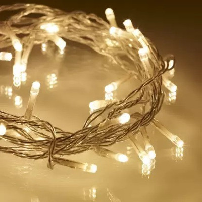 Prescent 20 LEDs 5 m Yellow Steady String Rice Lights(Pack of 1)