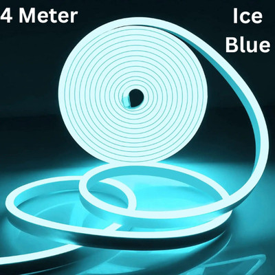 KAVORA 480 LEDs 4 m Blue, White Steady Strip Rice Lights(Pack of 1)