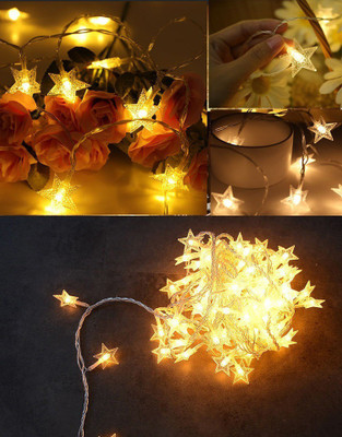 WunderVoX 20 LEDs 2.41 m Transparent Steady Star Rice Lights(Pack of 1)