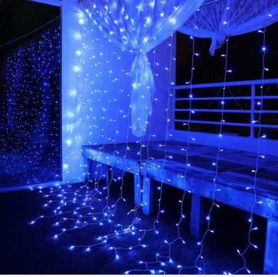 nini 46 LEDs 14.99 m Blue Steady String Rice Lights(Pack of 1)