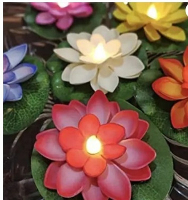 JSK 14 LEDs 4 m Yellow Steady Flower Rice Lights(Pack of 1)