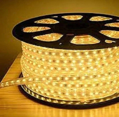 Eware 2400 LEDs 10.01 m Yellow Steady Strip Rice Lights(Pack of 1)