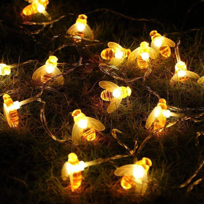WunderVoX 16 LEDs 2.43 m Orange Steady String Rice Lights(Pack of 1)
