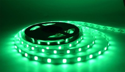 Home Delight 275 LEDs 5 m Green Steady Strip Rice Lights(Pack of 1)