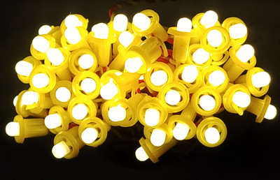 A.S.D. Electronics 200 LEDs 37 m Gold Steady String Rice Lights(Pack of 4)